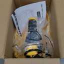 Rozlchar Power Spreader Compatible for Dewalt 20V/60V Battery, Seed Spreader for Year-Round, Covers Up to 5,000 sq. ft.(Tool Only, No Battery) (Yellow)