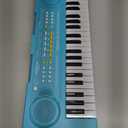 Keyboard Piano for Kids, BIGFUN 37 Keys Toddler Piano Multifunction Music Educational Instrument Toy, Electronic Kids Keyboard for 3-7 Year Old Girls and Boys (Blue)