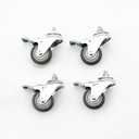 Hoopsking Casters Set Of 4, Wishbone