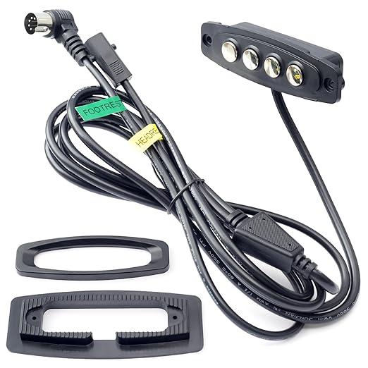 YUXIVCNE WPS4C10073 Power Recliner Controller for RMT with 4 Button 5 Male and 2 Female Pin Lift Chairs Cable, Controller Hand Control Replace 23300195X000(B) 23300235X000 DK.08.07.110 141600640