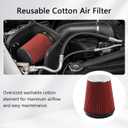Cold Air Intake Compatible with Dodge Ram 1500 2009-2018 5.7L V8 2019-2022 4WD Ram 1500 Classic 5.7L