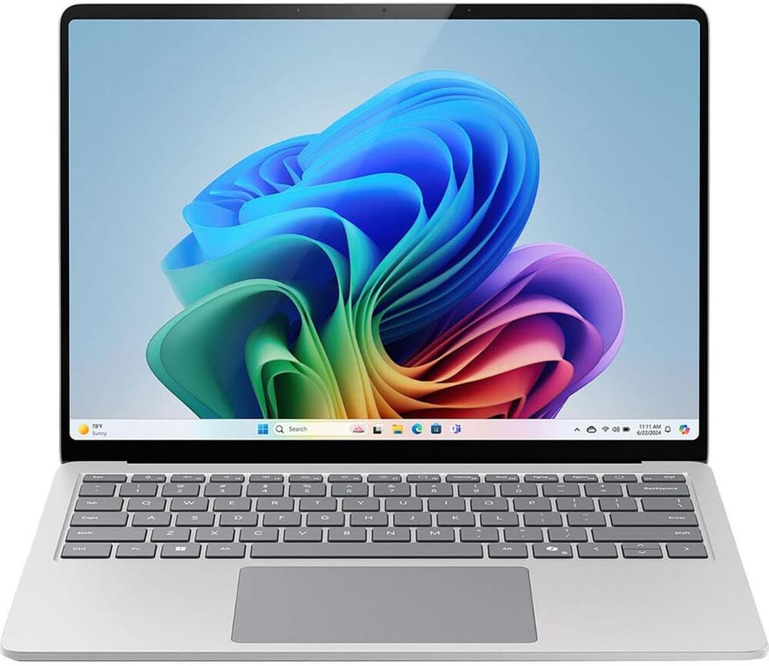 Microsoft Surface Laptop for Business (2025) Windows 11 Pro Copilot+ PC, 15" Intel Core Ultra 7 (Series 2), 32GB RAM, 512 GB SSD Storage, Platinum
