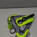 Sepetrel Upgrade Pool Vacuum Head with Side Brush & Universal Rotatable Hose Adapter,Weighted Triangular Shape(Safe for Vinyl Liner Pool)