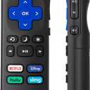Replacement for Roku Smart TV Remote Control, Compatible for TCL Roku/Hisense Roku/Onn Roku/Westinghouse Roku/Insignia Roku TVsOnly for Roku TV