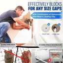 [Upgraded] Rodent Barrier Kit, 8in x 5FT Galvanized Wire Mesh, 5 PCS Repair Sealing Clay, Gloves Included, Gap Blocker in Hole Pipeline Vent in House, Garage, Garden