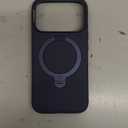 TORRAS Q3 Silicone 360 Spin for iPhone 17 Pro Case with Stand, Fit for MagSafe, Magnetic Ring Kickstand with Camera Control, Liquid Silicone Rubber Soft Phone Case for iPhone 17 Pro 6.3'', Deep Blue