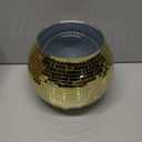 Disco Ball Ice Bucket Beverage Tubs Disco Ball Cup for Parties Large Retro Drink Bucket for Beer Cocktail Wine Champagne Cold Drinks, Disco Party Supplies Bar Cart Decor (Gold)