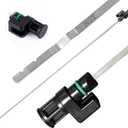 2.5L Transmission Fluid Dipstick for Nissan Altima 2007-2024 Rogue 2013-2024 Maxima Murano 2006-2024 Replacement Gauge Assy Oil (Black)