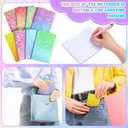 24 Pcs Glitter Mini Pocket Notepads for Kid Party Favor 6 Style Cute Notebook 32 Page 5 x 3 Inch Lined Paper Travel Writing Prism Journals for Women Birthday Back to School Gifts(Classic Color)