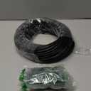 Kanayu SPT-1W 164FT Extension Hookup Electrical Wire 18/1 Zip Cord with 8 Additional Vampire Plugs Stranded Wire for Outdoor Stranded Copper Landscape Lighting Christmas (Green)