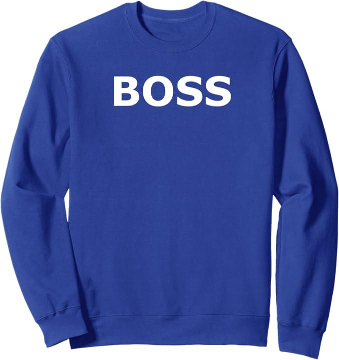 BOSS Sweatshirt Royal Blue, S