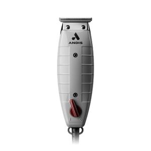 Andis 04780 Professional T-Outliner Beard & Hair Trimmer for Men with Carbon Steel T-Blade, Bump Free Technology  Corded Electric Beard Trimmer, GTO, Grey