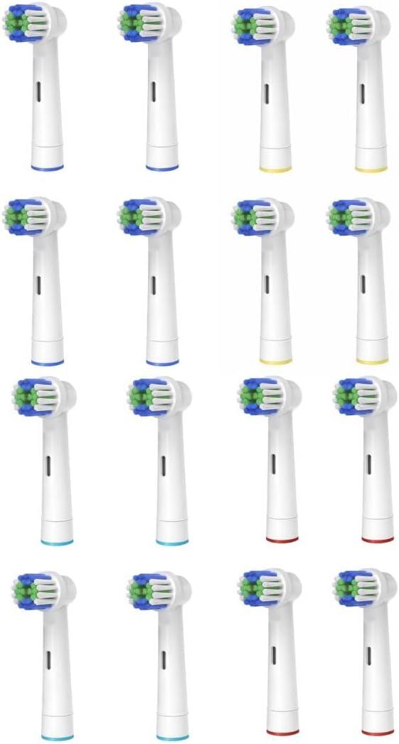 Replacement Toothbrush Heads for Oral-B Braun - 12 Pack Electric Toothbrush Head Refills, Compatible with Pro 500/1000/3000/5000/7000, Vitality, Triumph