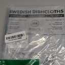 SUPERSCANDI 10 Pack Swedish Dishcloths for Kitchen - 100% Biodegradable & Compostable Reusable Paper Towels Washable, Food-Safe & Without Plastic - Dish Rags Suitable for Any Surface, Grey