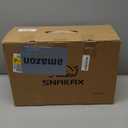 Snailax Heated Foot Rest Under Desk at Work, Desk Foot Stool with Heat & Vibration Massage, Adjustable Height, 2 Heat Levels Foot Warmer Feet Heater for Office Chair, Gaming Home Use (Grey)