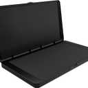 Large Stamp Pad, 6.1 x 3.4 Inch Black Ink Pad Premium Quality Felt Pad Rubber Stamp Ink Pad for Office, Home