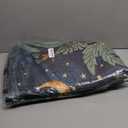 GarveeHome 4x6 Washable Area Rug for Kids Room, Jungle Animal Soft Bedroom Rug Non Slip Low Pile Small Carpet Stain Resistant Throw Rug for Bedside Playroom Classroom Office Dining Room (Blue)