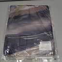 YOINS Women Off Shoulder Mesh Long Sleeve Tops Sexy Sheer See Through Shirts (S)