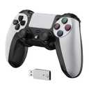 IWGAME Controller for PlayStation 5, Compatible with PS5/PS5 Pro/PS4/ PC, Wireless Controllers Supports Adjustable Turbo, Remap, Hall Effect, Gaming Controller for PS5 Games (2.4G Adapter Required) (White)