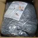 Wn's Day Luxurious Dog Couch Bed, Washable Calming Dog Couch Cover, Removable Couch Protector for Dogs, Waterproof Sofa Bed, Pet Bed Mats for Couch, Pet Couch Covers for Sofa(Grey, L) (Large(41*37*6 In))