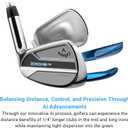 Callaway Paradym AI Smoke Iron Sets, 5-PW,AW, Steel, Regular, Standard (Right Handed) Set Of 3