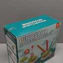 3-in-1 Dinosaur Rocket Launcher, Ring Toss & Musical Jumping Toy for Kids Aged 3-8 , Remote Control Outdoor & Indoor Toys for Boys and Girls , Birthday Gift for Boys & Girls Ages 4-8