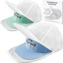 4 x Hat Washer Cage for Dishwasher,4PCS(2 Cages + 2 Bags) Upgraded Baseball Cap Washer, Durable Hat Cleaner Frame, Keeps Caps Shape Safe, Fits Flat Curved Brim Hats
