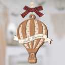 2 x Just Married Ornament for Couples 2025 - Wedding Gifts for Couples Chirstmas Ornaments, First Bridal Shower Ornaments for Bride, Gift for Newlyweds, Just Married Gifts for Women