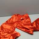 Tapata Petite 28.5" Inseam Womens Satin Cargo Pants High Waisted Wide Leg Casual Streetwear Trousers Club Outfits, Red M