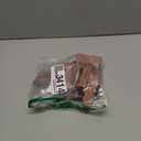 12 Pieces Wood Place Card Holders Wood Sign Table Number Stands Name Card Holder for Wedding Party Events Decoration(3 x 1.6 x 0.8 Inch, Walnut Color)