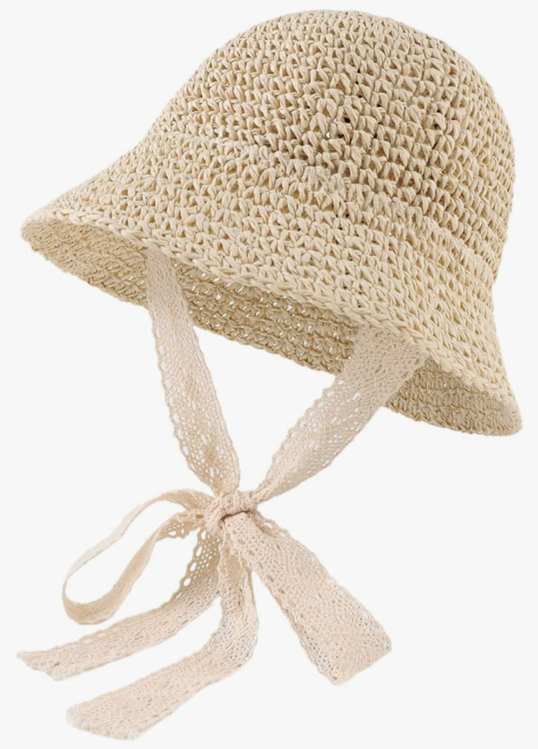 Baby Girl Straw Hat Outdoor Baby Sun Protection Hats