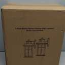 Motion Sensor Outdoor Wall Lights 2 Packs- Updated Dusk to Dawn Outdoor Lighting, Exterior Light Fixtures with E26 Sockets & Tempered Glass, Wall Mounted Black Waterproof Outdoor Lights for House