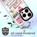 for iPhone 16 Case, Little Prince Collage Pattern, Military-Grade Drop Protection, Comic Sentimental Soft Slim TPU Protective Cover with Camera Protection for Women & Girls (TaRose)