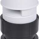 Oatey 39019 Sure-Vent 2-Inch ABS Adapter Bulk Pack, 1-1/2-Inch Air Admittance Valve, 1.5 Inch, Black