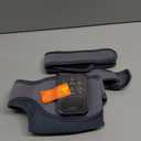 Cordless Knee Massager with Heat Vibration for Pain Relief, MAXwarm 4.0[2025 Upgraded] - Electric Heated Knee Brace with 5 Heat Levels and 3 Massage Mode, Gifts for Men Women (Grey, Single)