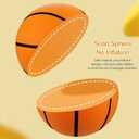 Silent Basketball, 2025 Upgrade Dribble Dream Silent Basketball The Handleshh Silent Basketball Dribbling Indoor, Foam Basketball Indoor Training Quiet Ball Gift for Youth (NO.7, Orange)