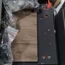 Tribesigns Modern File Cabinet with Drawers for Letter-Sized File and Door, Lockable lateral Filing Cabinet Printer Stand with Storage Shelves and with Rolling Caster for Home Office (Gray) (Grey)