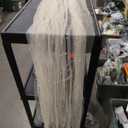 Soft Pearl Beaded Lace size 8ft