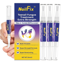 Toenail Fungus Treatment Extra Strength, Toenail Fungus Pen with 25% Undecylenic Acid for Toenails & Fingernails, Fungal Toe Nail Repair Pen for Damaged Nails, Ingrown Nails & Discoloration, 3Pcs