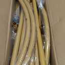 Nisoger 8FT Round Backdrop Stand, Circle Gold Balloon Wedding Arch Frame, Metal Wedding Backdrop With Storage Bag For Parties, Baby Shower, Ceremony and Graduation Decorations