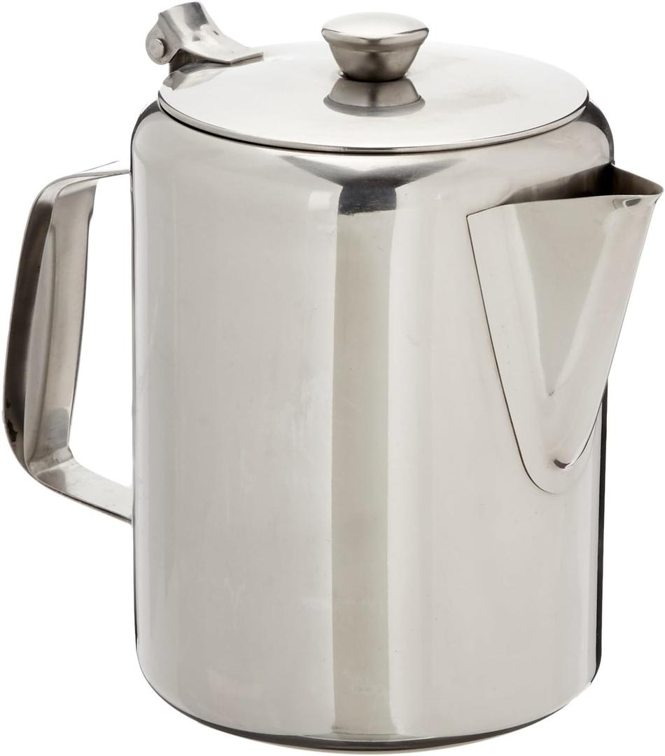 Winco W670 Stainless Steel Beverage Server, 70-Ounce, Medium