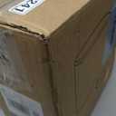 12L White Slim Bathroom Trash Can with Press Top Lid,3.17 Gallon Pet/Dog Proof Kitchen Trash Can,Thin Garbage Can,Covered Wastebasket,Narrow Small Plastic Trashcan for Craft Room,Bedroom,Office,Dorm