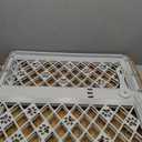 MYPET North States Paws Portable Pet Gate: 26-40" Wide. Pressure Mount. No Tools Needed. Made in USA. Dog Gate 23" Tall, Expandable, Durable Dog Gates for Doorways, Light Gray
