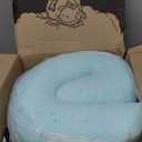 Serta ThermaGel Cooling, Pressure-Relieving Memory Foam Mattress Topper, 2 Inch, Queen,Blue