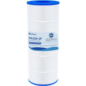 Fil-fresh C1200 Pool Filter Cartridges Compatible with Hayward C1200, Replacement for Pleatco PA120, Hayward CX1200RE, Unicel C-8412, 120 sq.ft