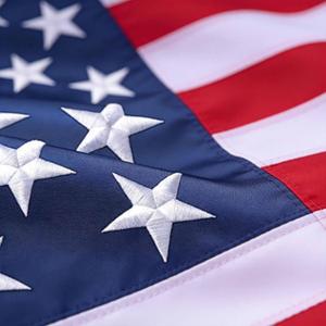 American Flag 3x5 FT for Outside Premium Heavy-Duty 420D Polyester US Flag for High Wind Outdoor Long Lasting - Brass Grommets, Embroidered Stars & Sewn Stripes, Fray & Fade Resistant, Tear Resistant