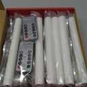 YAUNGEL Window Candles, 10 Pack LED Battery Operated Christmas Candles for Windows with Remote Electric Candle Lights with Removable Candle Holders Suction Cups for Christmas Decorations, Silver