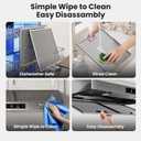 VIKIO HOME 30 Inch Under Cabinet Range Hood, 900CFM Fast Venting Ducted, Kitchen Hood With 3 Speed Gesture Sensing & Touch Control, Stainless Steel Stove Vent Hood With Reusable 5-Layer Baffle Filters