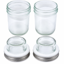 Set of 2 Mason Jar