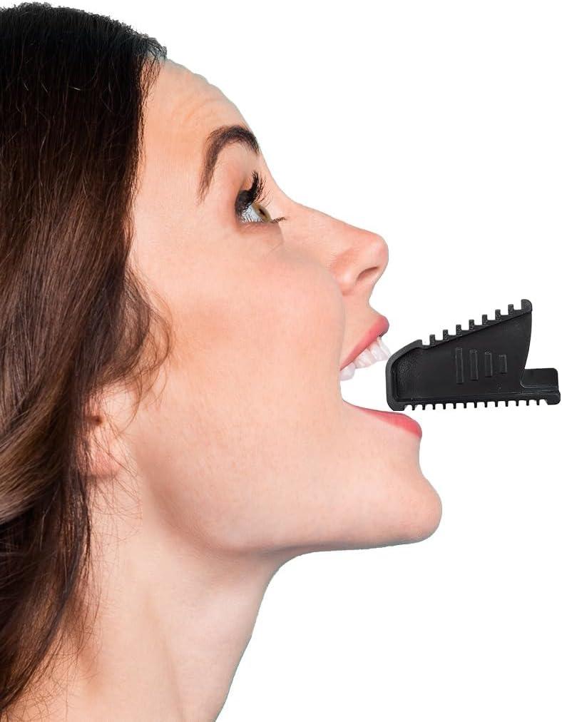 KOHEEL LR Pain Relief Product for Symptoms Caused by Tight Jaw - TMJ, Restricted Anterior and posterior jaw Extension, Teeth Grinding & Jaw Clenching, Headaches, Trismus & Bruxism. Passive Stretching